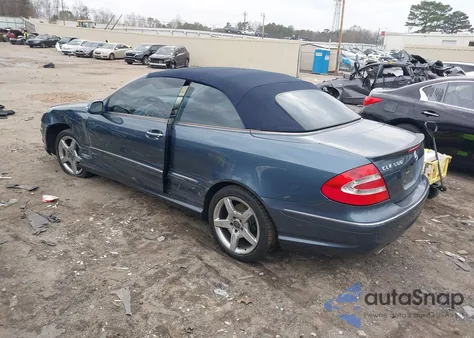 2005 Mercedes-Benz Clk 500 из США, поврежденный, VIN WDBTK75G75T049268